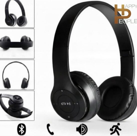 Bluetooth ausinės, juodos